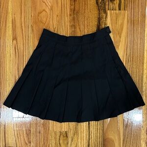 Le Coq Sportif Black Mini Skirt